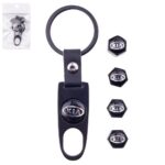 Ковпачки на ніпель модельні з брелоком - Kia (black)