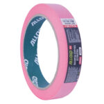 Alloid Pro. Стрічка малярська делікатна, рисова, рожева 18мм х 40м, 100мкм