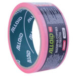 Alloid Pro. Стрічка малярська делікатна, рисова, рожева 38мм х 20м, 100мкм