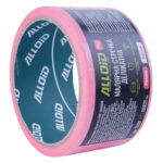 Alloid Pro. Стрічка малярська делікатна, рисова, рожева 48мм х 20м, 100мкм