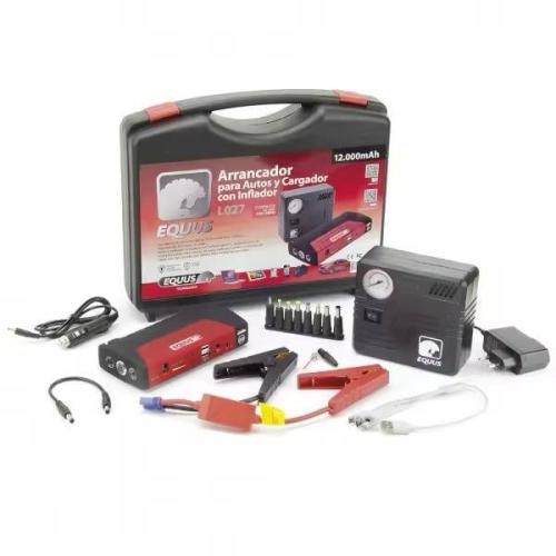 470582 Пускове зарядне, портативний стартер, зовнішній акумулятор EQUUS, 12в, 50800 mAh - Зображення 1