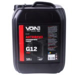 Антифриз VOIN G12 Red — карбоксилатний OAT-розчин, 10 л