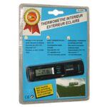 Термометр внутр. зовнішній./годинник/Підсвітлення VST-7065