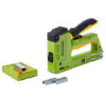 Alloid Pro. Степлер будівельний для скоб 6 в 1 + 1500 скоб (алюміній) - Зображення 3