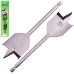 Свердло по дереву пір'яне 38x150мм Alloid