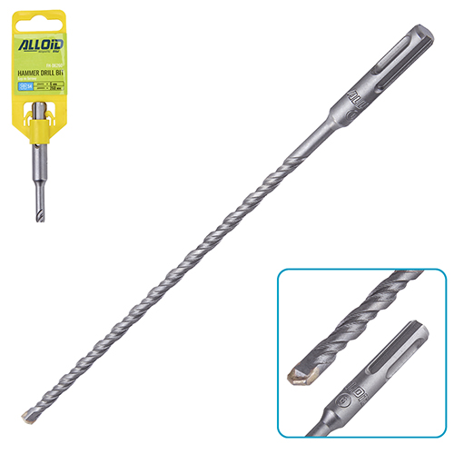 472491 Бур по бетону SDS-plus S4 6x260мм Alloid - Зображення 1