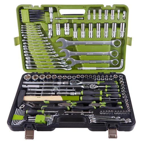 Універсальний набор інструменту 1/4" & 1/2" , 127 предм (NI-4127P) Alloid