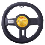 Чохол на кермо Voin VLOD-L281 BK — перфорована шкіра L 39–41 см