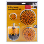 Набір щіток-насадок для дриля (4шт)