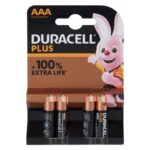 Батарейка DURACELL лужна  LR03 AAA (4шт на блістері)