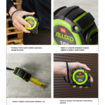 Alloid Pro. Рулетка з автостопом  10 м/25 мм, MT-741025 - Зображення 4