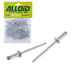Заклепка алюмінієва 3,2 х 6,4мм, 50 шт Alloid