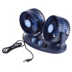 Вентилятор HX-U901 5" 5V 5W USB подвійний дві швидкості - Зображення 5