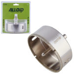 Свердло корончате алмазне по склу та кераміці 90мм з центрувальним свердлом Alloid