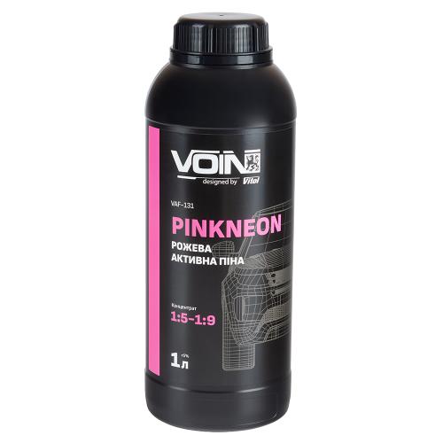 Активна піна VOIN PinkNeon pH12 1 л для безконтактного миття