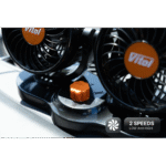 Вентилятор HX-T304-1 4" 24V 10W подвійний дві швидкості - Зображення 6