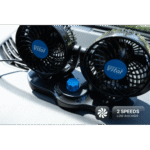 Вентилятор HX-T303-1 4" 12V 6.5W подвійний дві швидкості - Зображення 7