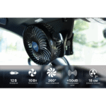 Вентилятор 7" ВН.12.705/HF-372-12    12 В - Зображення 3