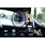 Вентилятор 6" ВН.12.607С/HF-307C 12 В (кут повороту 120 гадусів на кліпсі) - Зображення 7