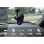 Вентилятор 5" ВН.12.530/HF-330 (HF-332) на присоску 12 В - Зображення 4