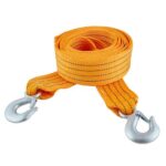 Трос буксирувальний ТР-250-8-1 8т стрічка 75мм х 6м помаранч/2 гаки/сумка - Зображення 2