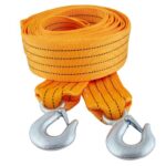 Трос буксирувальний ТР-250-8-1 8т стрічка 75мм х 6м помаранч/2 гаки/сумка - Зображення 5