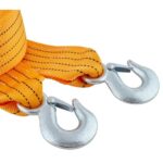 Трос буксирувальний ТР-250-8-1 8т стрічка 75мм х 6м помаранч/2 гаки/сумка - Зображення 4