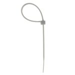 Хомут пластиковий Alloid 3.6 х 150 100 шт./уп. сірий - Зображення 3