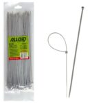 Хомут пластиковий Alloid 3.6 х 250 100 шт./уп. сірий