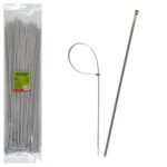 Хомут пластиковий Alloid 7.6 х 500 100 шт./уп.сірий