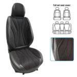 Набір чохлів V-9101 Bk  повн к-т екошкіра чорні