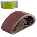 Стрічка шліфувальна нескінченна 75х457мм, зерно 120, 10шт Alloid