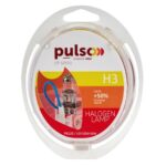 Лампи PULSO/галогенні H3/PK22S 12v55w+50% X-treme Vision/plastic box - Зображення 4