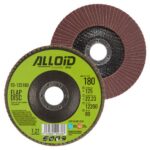 Круг пелюстковий торцевий 125 мм, зерно 180 Alloid, T27