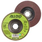 Круг пелюстковий торцевий 125 мм, зерно 320 Alloid, T27