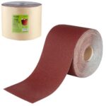 Наждачний папір на тканинній основі, 200мм х 50м, зерно 80, Alloid