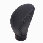 Ручка к/п декор. (F 250132 BK) AX-J2421 чорна шкiра - Зображення 4