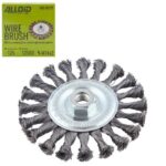 Щітка дископодібна "пучки крученого дроту" 125мм, М14х2 Alloid