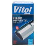 Насадка на глушник НГ-1142B glossy, внутр.d 64мм/довж. 165мм/зовн.d 89мм - Зображення 5