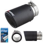 Насадка на глушник НГ-1143B matte, внутр.d 64мм/довж. 165мм/зовн.d 89мм