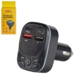 Модулятор FM, VOIN W-3310, 12-24V 2 USB 3.4A, PD 20W, BT5.0, Hands free, ambient light