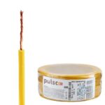 Гнучкий провід PULSO ПВ-3 0,5 мм2, жовтий, бухта 100 м