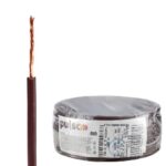 Гнучкий провід PULSO ПВ-3 0,5 мм2, кориченвий, бухта 100 м