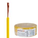 Гнучкий провід PULSO ПВ-3 0,75 мм2, жовтий, бухта 100 м
