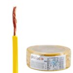 Гнучкий провід PULSO ПВ-3 1 мм2, жовтий, бухта 100 м
