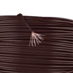 Гнучкий провід PULSO ПВ-3 1 мм2, кориченвий, бухта 100 м - Зображення 2