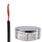 Гнучкий провід PULSO ПВ-3 1 мм2, чорний, бухта 100 м