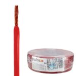 Гнучкий провід PULSO ПВ-3 2,5 мм2, червоний, бухта 100 м