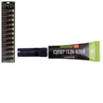 Клей-гель ціаноакрилатний 3г ALLOID PRO мультікарта 12шт APGG123