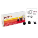 Лампа габаритна B8.4d 1.2Вт 12В прозора PULSO